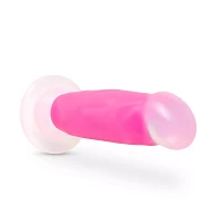 Glow in the Dark Neo Elite Marquee Silicone Dual Density Dildo - 8 Inch