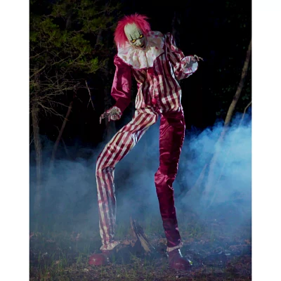 6 Ft 5 In Towering Creepy Clown Animatronic