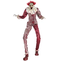 6 Ft 7 In Creepy Towering Clown Animatronic