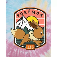 Pokémon Tie Dye Cropped T Shirt
