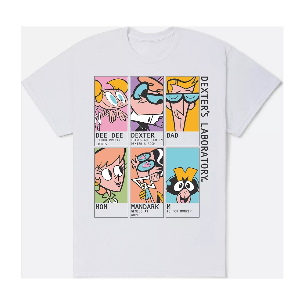 Character Panels T Shirt - Dexter's Laboratory