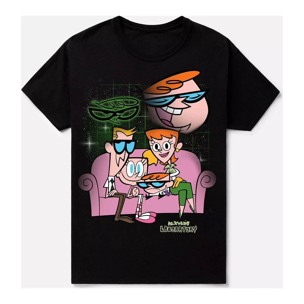 Family Couch T Shirt - Dexter's Laboratory