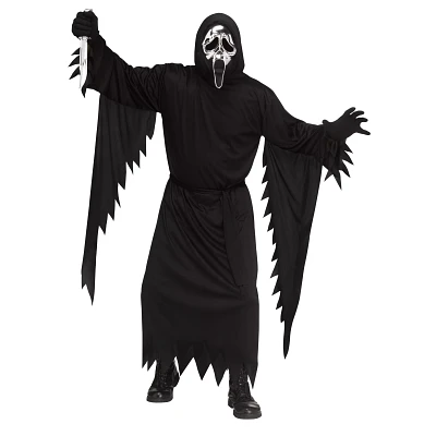 Adult Chrome Ghost Face Costume