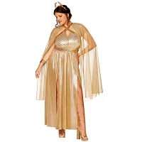 Adult Roman Goddess Plus Dress Costume - The Signature Collection