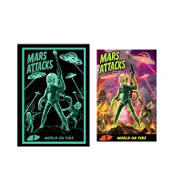 Mars Attacks Atomic Ray Gun with Poster