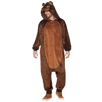 Adult Bear Jumpsuit Costume