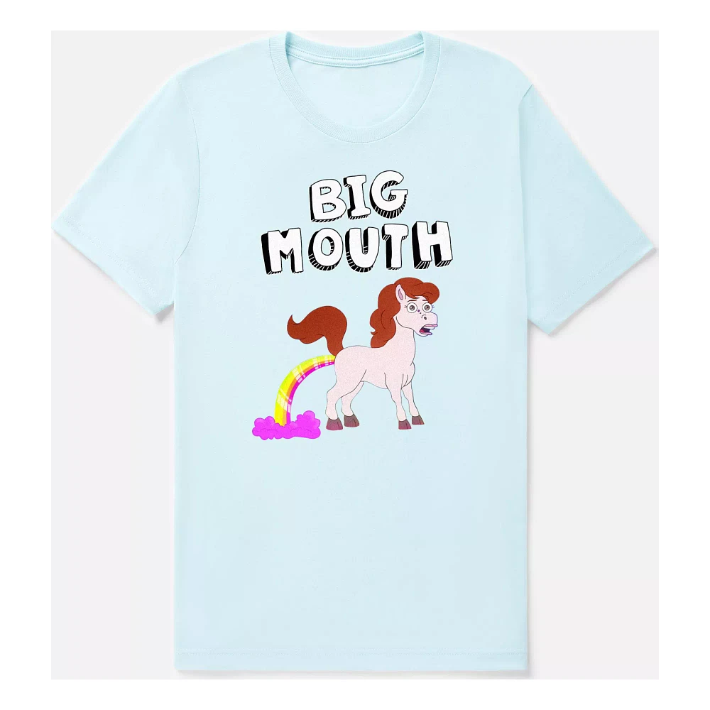 Horse Rainbow T Shirt - Big Mouth