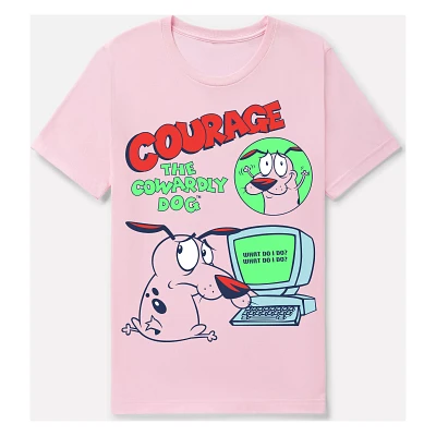 What Do I T Shirt - Courage the Cowardly Dog