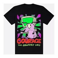 Courage TV T Shirt - the Cowardly Dog