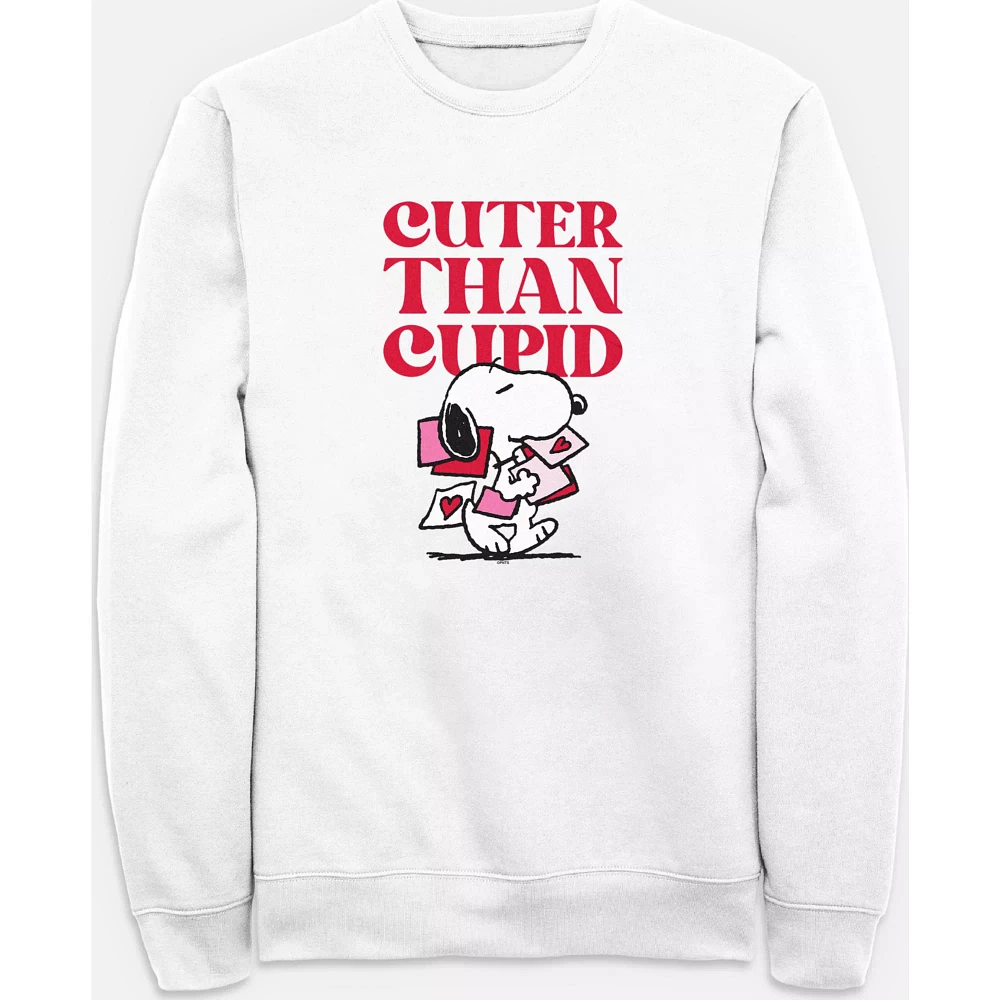 Long Sleeve Cuter Than Cupid T Shirt - Peanuts