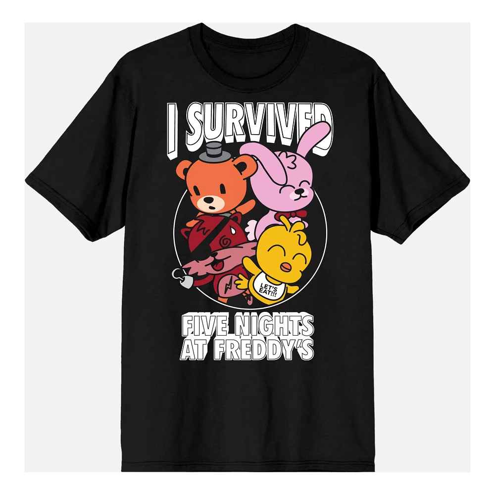 I Survived T Shirt - Five Night's at Freddy's