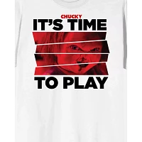 It's Time to Play T Shirt - Chucky