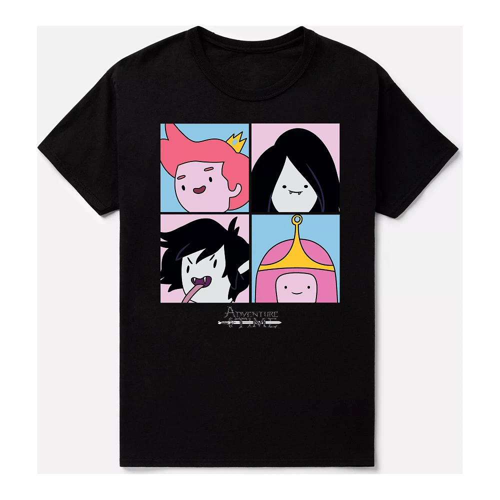Character Quadrant T Shirt - Adventure Time