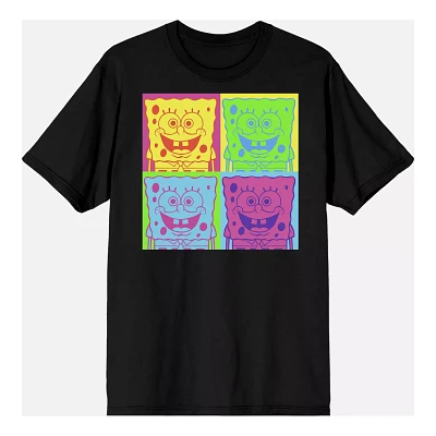 SpongeBob SquarePants Neon Squares T Shirt