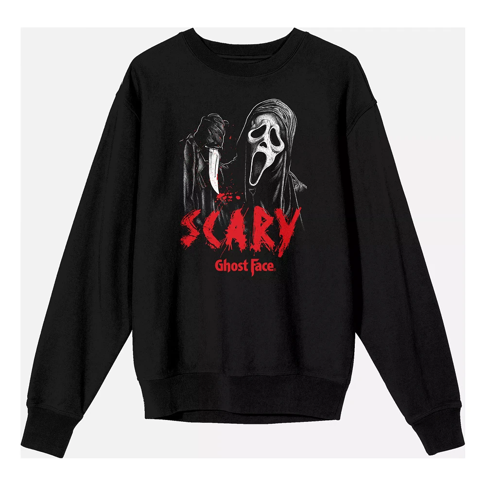 Ghost Face Scary Crewneck Sweatshirt