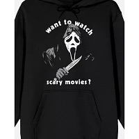 Ghost Face Want to Watch Scary Movies Hoodie
