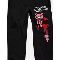 Dripping Heart Jogger Pants - Gloomy Bear