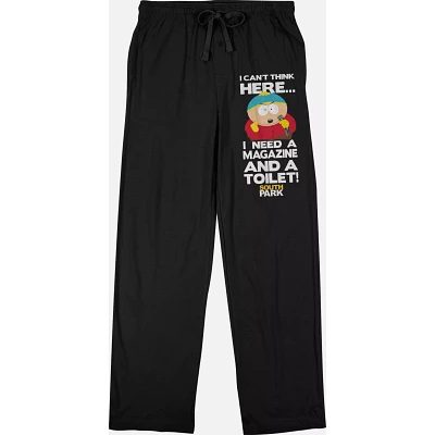 Cartman Magazine and Toilet Lounge Pants - South Park