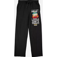 Cartman Magazine and Toilet Lounge Pants - South Park