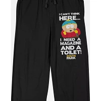 Cartman Magazine and Toilet Lounge Pants - South Park