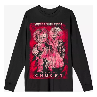 Chucky Gets Lucky Long Sleeve T Shirt - Bride of