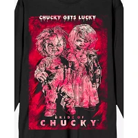 Chucky Gets Lucky Long Sleeve T Shirt - Bride of