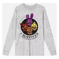 I Survived FNAF Long Sleeve T Shirt - Five Nights at Freddy's