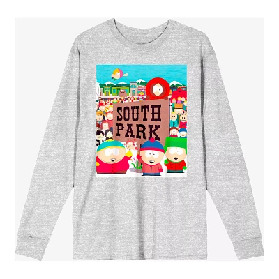 South Park Cast Image Long Sleeve T Shirt