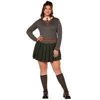 Adult Hermione Granger Uniform Dress Costume - Harry Potter