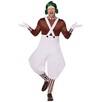 Adult Oompa Loompa Costume - Willy Wonka and the Chocolate Factory