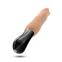 Dr. Knight 3-Function Thrusting Gyrating Rechargeable Vibrating Dildo 10.5 Inch - Dr. Skin Silicone
