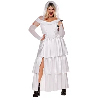 Adult Tiffany Wedding Dress Costume - Bride of Chucky