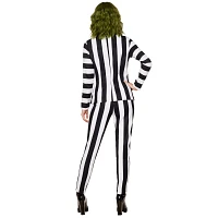 Adult Pinstripe Beetlejuice Plus Suit Costume