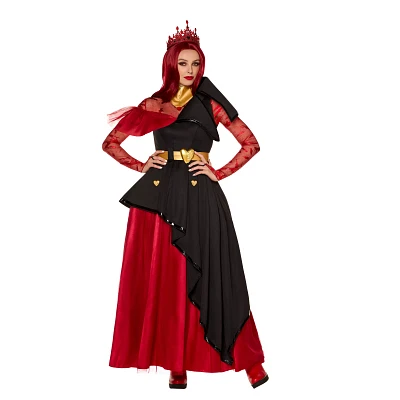 Adult Queen of Hearts Costume - Descendants: The Rise Red