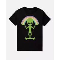 Alien Rainbow T Shirt