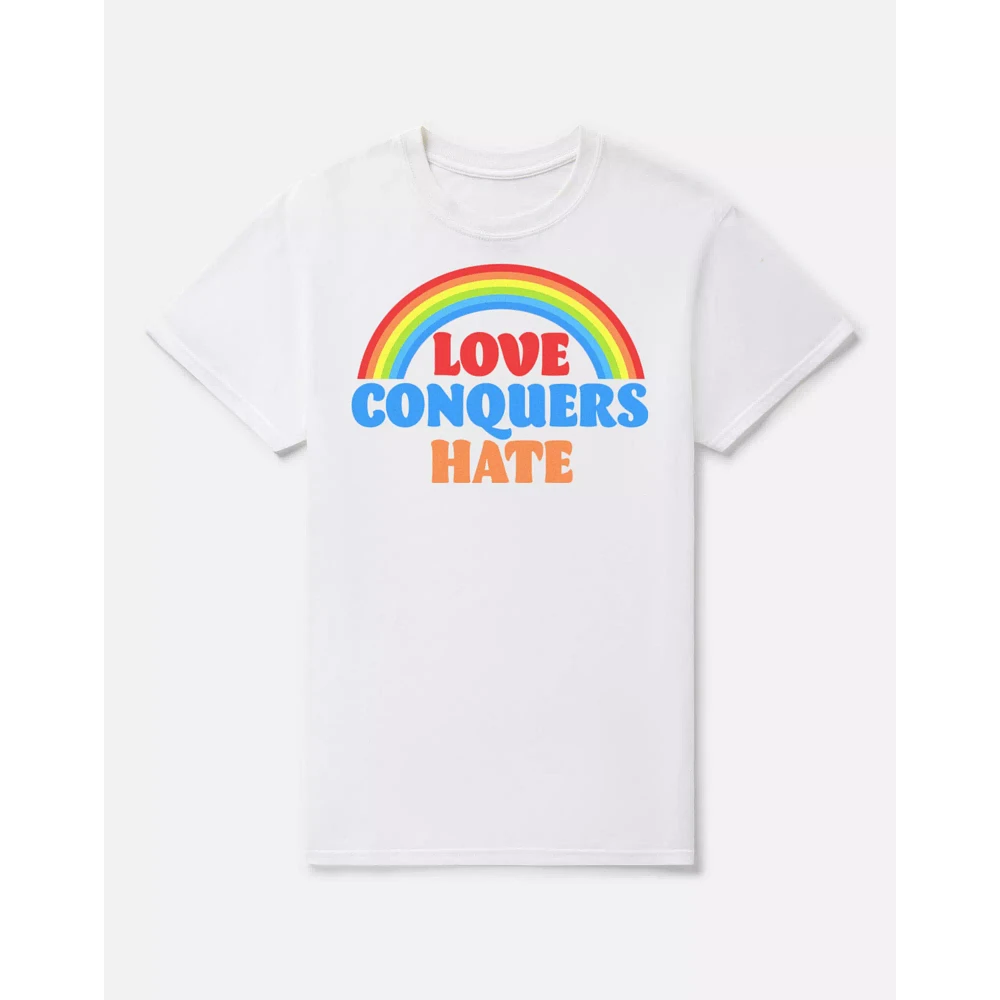 Love Conquers Hate T Shirt