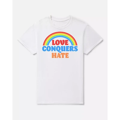 Love Conquers Hate T Shirt