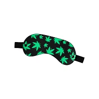 Stoner Vibes Glow in the Dark Weed Blindfold