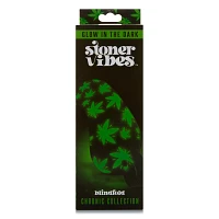 Stoner Vibes Glow in the Dark Weed Blindfold