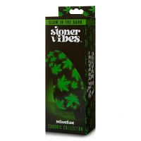 Stoner Vibes Glow in the Dark Weed Blindfold