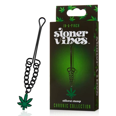 Stoner Vibes Glow in the Dark Clitoral Clamp