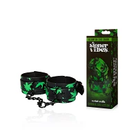Stoner Vibes Glow in the Dark Wrist Cuffs