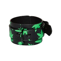 Stoner Vibes Glow in the Dark Wrist Cuffs