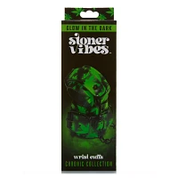Stoner Vibes Glow in the Dark Wrist Cuffs