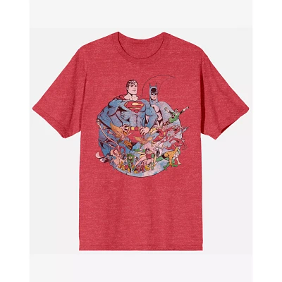 Authentic Vintage Superheroes T Shirt - DC Comics