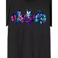Batman Villains Logo T Shirt - DC Comics