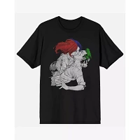 Harley Quinn and The Joker Kissing T Shirt - DC Comics