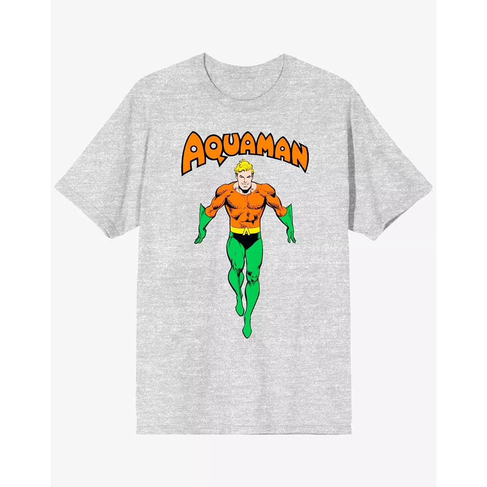 Retro Aquaman T Shirt - DC Comics