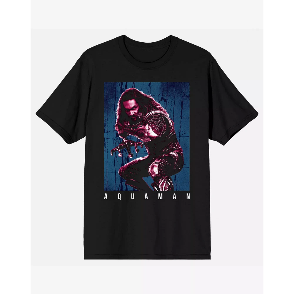 Black Aquaman Movie T Shirt