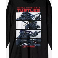City at War Long Sleeve T Shirt - Teenage Mutant Ninja Turtles